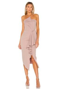 Elliatt Reception Dress in Iris Strapless Cocktail Formal NWT Size XL